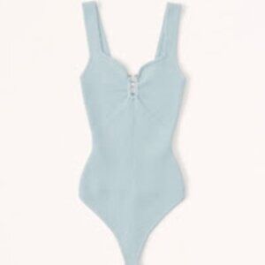 Abercrombie & Fitch Light Blue Bodysuit
